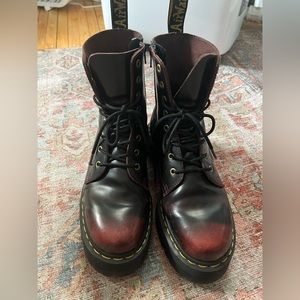 Dr marten platform jadon boots